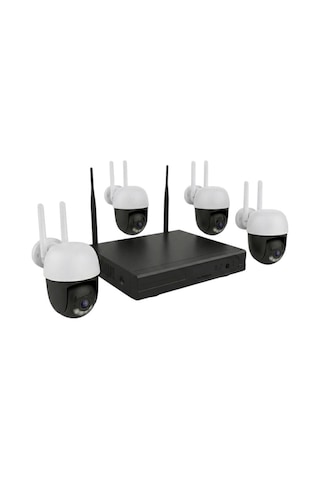 Vstarcam Cs622-y 4 Kameralı Nvr Wifi Kamera Set