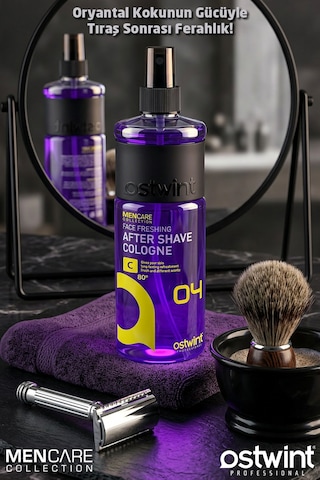 Ostwint After Shave Oryantal Kokulu Tıraş Kolonyası No:4 400ml - Erkek Bakımında Etkili Ve Kalıcı Koku
