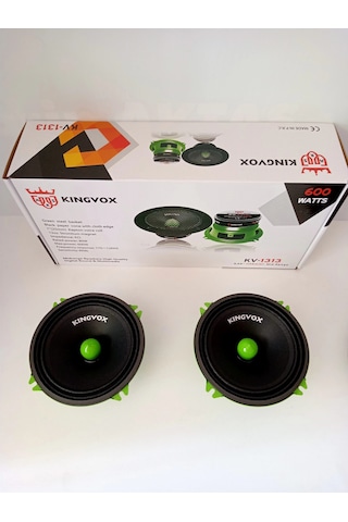 Kingvox 13cm Midrange - 700w Kurşun Göbek , Kingvox Kv-1313 Midrange Hoparlör 13cm