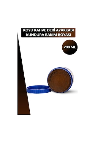 Bağcık + Nuri Leflef Deri Ayakkabı Kundura Bakım Boyası 200 Ml Set 001