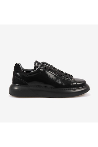Kemal Tanca Erkek Spor & Sneaker Ayakkabı A13301 Siyah Kir. Rugan