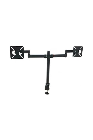 Electroon 17 28" Çiftli Tv/Monitör Masa Standı Full Hareketli