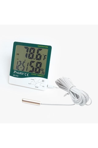 Proskit Nt-312 Dıgıtal Sıcaklık Nem Ölçer Problu