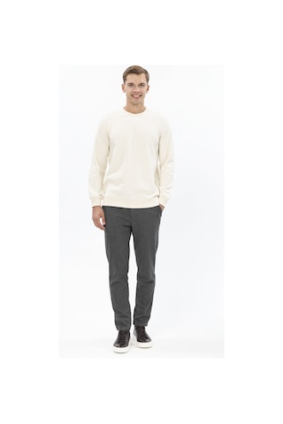 Erkek Kadife Sweatshirt 252209002.kdfoyr Ekru