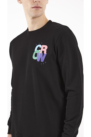 The Colour Siyah O-yaka Sweatshırt Siyah