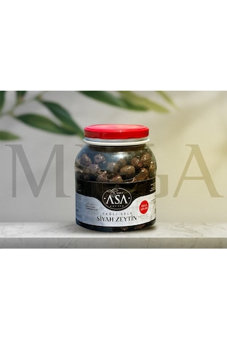 Asa Yağlı Sele Mega Siyah Zeytin 1 KG Asa Yağlı Sele Mega Siyah Zeytin 1 KG