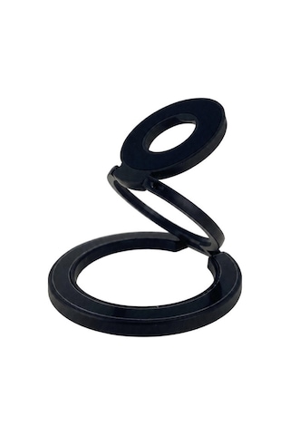 Zore Paris M102 Magnetik Ring Standlı Telefon Tutucu Siyah
