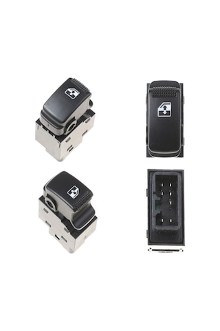 Hyundai Getz 2003-2010 Tekli Cam Dügmesi 399291628 Hyundai Getz 2003-2010 Tekli Cam Dügmesi 399291628