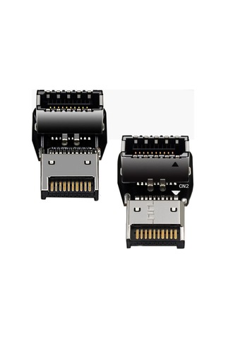 Xiyyadms Type-e Arayüzlü 90 Derece Dirsek, Usb 3.1 10gbps Hızlı Veri Transferi, Bilgisayar Ana Kartı Usb-c Bağlantı Sorunu Çözücü Ph74-b/ph74-a Seçenekli