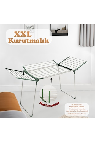 Doğrular Fortune Kurutmalık Beyaz Katlanır Hafif Dayanıklı Renkli