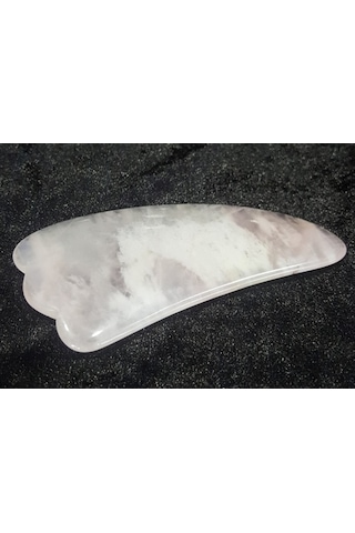 Gua Sha Masaj  Aleti Pembe Kuvars Taşı