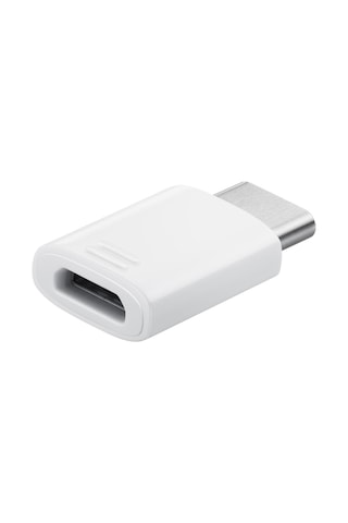 Samsung Uyumlu Micro Usb To Type-C Çevirici Adaptör Beyaz Ee-Gn930Bwegww