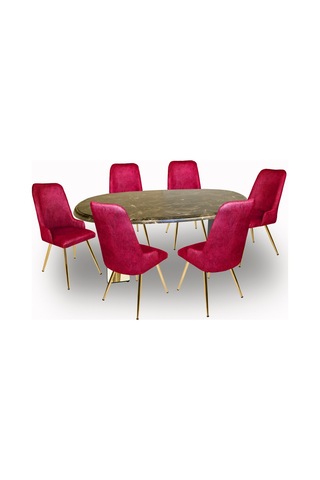 Karanfil Gold Werzalit - Çırağan Gold Masa Takımı 94x146