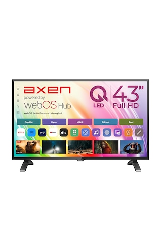 Axen AX43QMN540SC-S 43" Full HD QLED TV