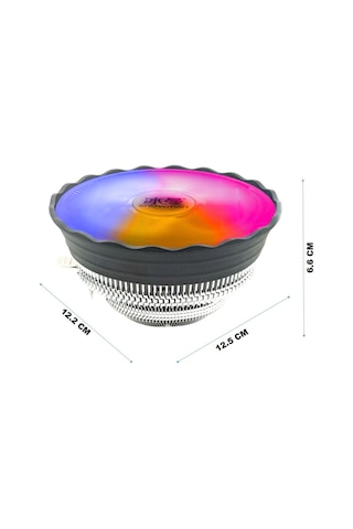 Snowman M120 Rainbow RGB CPU Soğutucu Fan