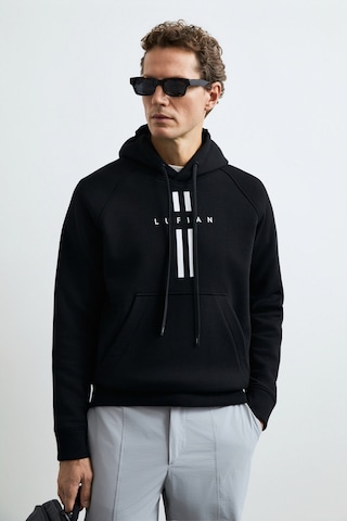 Lufian Decland Erkek Sweatshirt 112030207 Siyah