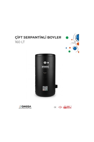160 L Çift Serpantinli Boyler