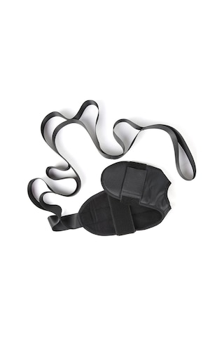 Geeroyoo Siyah Naylon Spor Ekipmanı Ve Ayak Egzersiz İyileştirme Kemer, 24x16x4.5cm Boyut, 115g Ağırlık Siyah