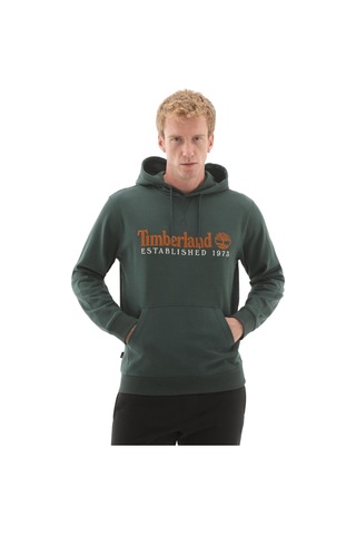 B0a5mx83171-r Timberland Establıshed 1973 Embroidered Logo Loopba Erkek Sweatshirt Yeşil B0a5mx83171-r Yeşil