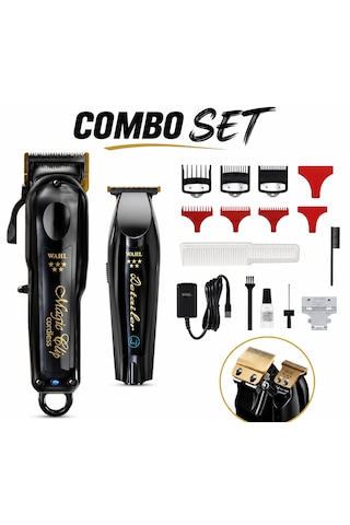 Wahl 8148 Magic Clip 2 Li Tıraş Makinesi Barber Combo Kablosuz