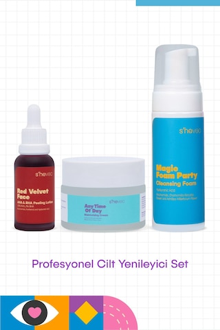 Profesyonel Cilt Yenileyici Set