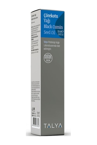 Talya Soğuk Sıkım %100 Saf ve Doğal Çörekotu Yağı 250 ML