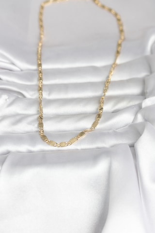 Cm 14k Gold Renk Lazer Model 45 Cm Kadın Kolye Çok Renkli