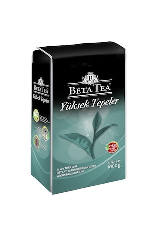Beta Tea Yüksek Tepeler Siyah Dökme Çay 6 x 1 KG
