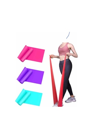 Pilates Lastiği Erkek Pilates Lastiği 3 Lü Set