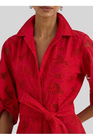 Lauren Ralph Lauren Kırmızı Kadın Elbise 200p13593