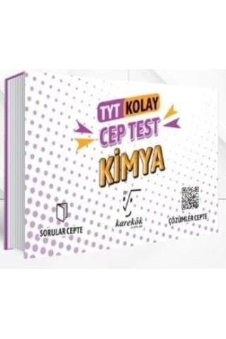 TYT Kolay Kimya Cep Test - Karekök Eğitim Yayın