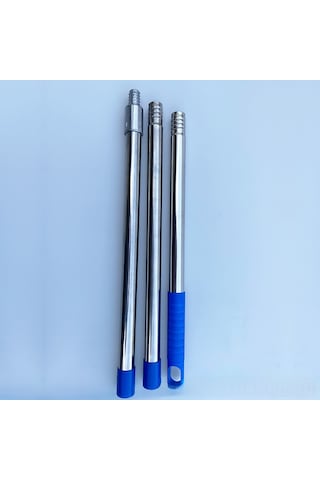 Aubyhe Stahlborsten Bodenbürste Mit 1,2m Edelstahlgriff Hartborsten Reinigungswerkzeug Für Moos, Schmutz Und Rost Entfernen