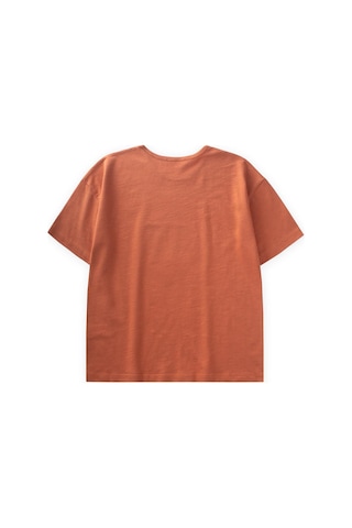 Cigit İbiza Baskılı T-shırt 8-12 Yaş Oranj Oranj