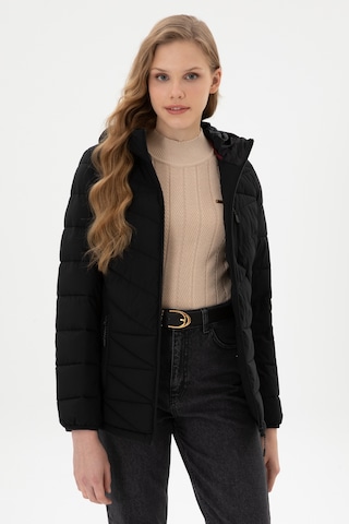 U.S. Polo Assn. Kadın Mont - Siyah 50312004-VR046