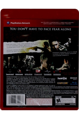Resident Evil 5 PS3 Oyun