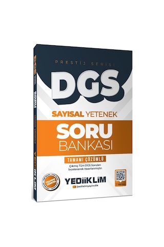 Yediiklim 2026 Dgs Prestij Serisi Sayısal Yetenek Tamamı Çözümlü Soru Bankası