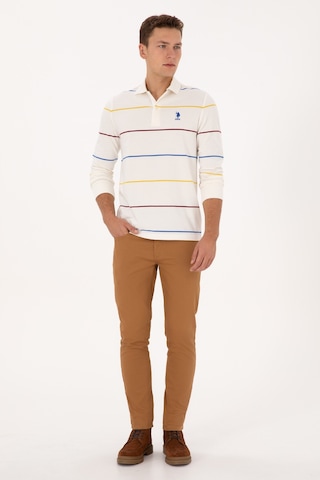 U.s. Polo Assn. Erkek Pantolon Kanvas-chino 50316835-vr233 Bisküvi