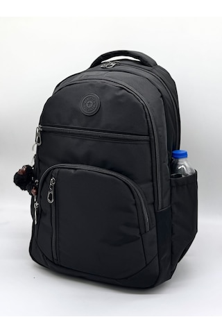 Bevitton Suya Dayanıklı Kumaş Siyah Okul Çantası 1710