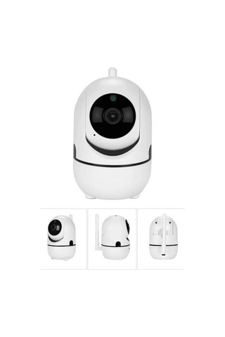 Mey Najmaddin Baby Kamera Kablosuz 720p Beyaz 360 Derece Wifi Kamera Full Hd 1080p Najmaddin