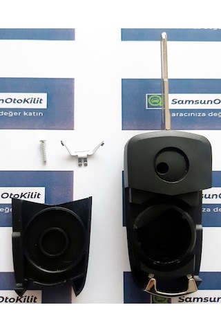 Chevrolet Captiva Sustalı Kumanda Kabı 3 Buton Vidalı Logolu Dw05