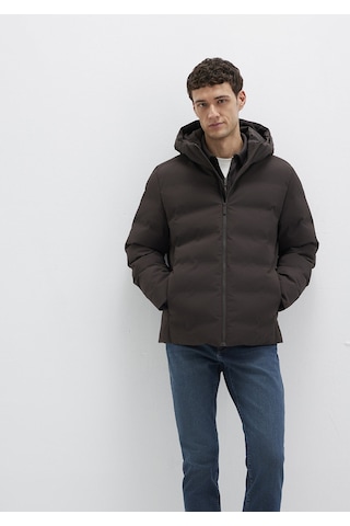 Mavi - Kahverengi Ceket 0110652-70219 Kahverengi