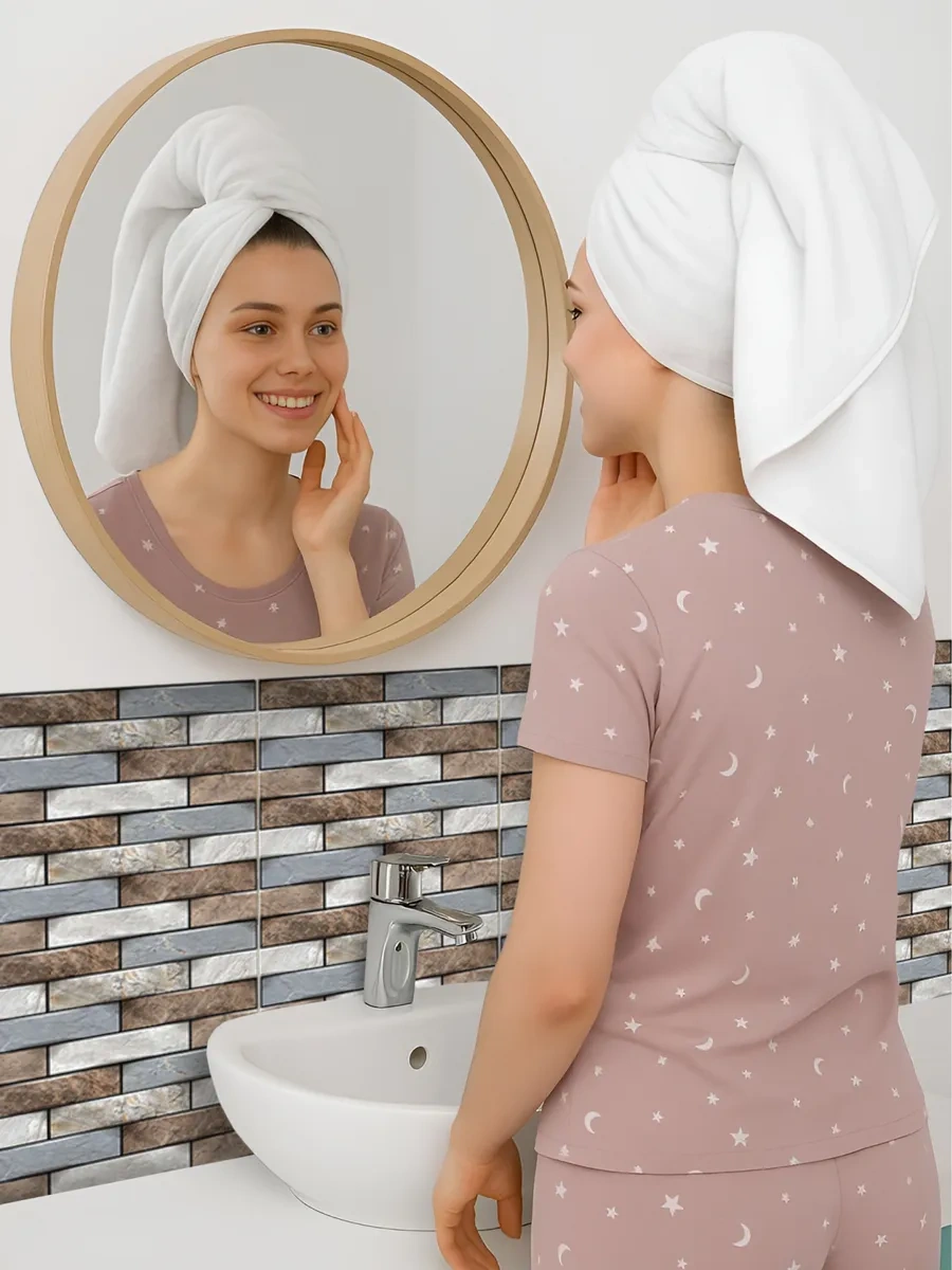 Pureflex Duvarlar İçin 3d Kendinden Yapışkanlı Paneller 30x30 Cm, 10 Adet 386477327