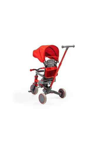 Baby2go Go Bike Üç Tekerli Katlanabilir Bisiklet Kırmızı