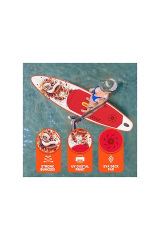 Lionfire Touring Şişme Sup Board/stand Up Paddle Board 335x83x15 Cm 1 Yıl Garanti