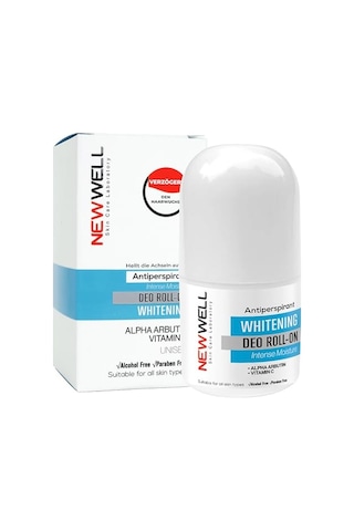 New Well Ter Önleyici Beyazlatıcı Roll-on 50 Ml, T995