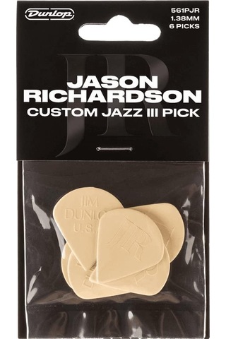Jim Dunlop 561pjr Jason Richardson Custom Jazz Iıı 6'lı Paket Pena