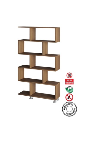 Decormet Nilüfer Kitaplık Ceviz Ceviz