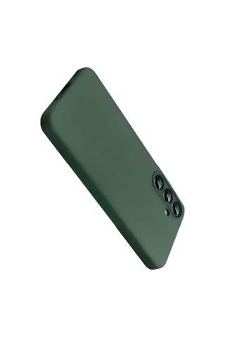 Samsung Galaxy Uyumlu A27 5g Kılıf Biye Yumuşak Silikon Case Koyu Yeşil
