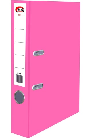 Büro Klasör Dar Plastik Pembe Çok Renkli