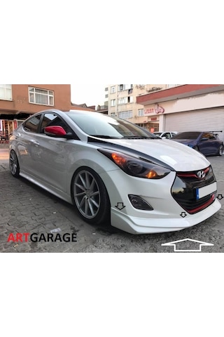 Hyundai Elantra 2010-2016 Arası Ön Tampon Eki-fiberglass-boyasız